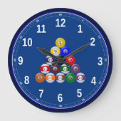 Klokploeg met acrylwand grote klok (Voorkant)