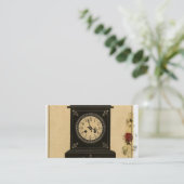 klokreclame visitekaartje (Staand voorkant)