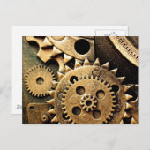 Kloktandwielen Briefkaart (Voorkant / Achterkant)