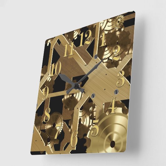 Kloktandwielen Fun Wall klok (Hoek)