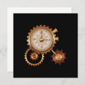 kloktijd tijdmachine tijdreizen Wetenschap Kaart (Voorkant / Achterkant)