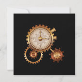  kloktijd tijdmachine tijdreizen Wetenschap Kaart (Voorkant)