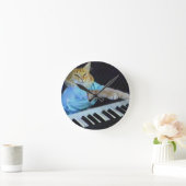 Kloktijd toetsenbord! ronde klok (Huis)