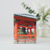 Kloktoren in Kiyomizudera Briefkaart (Staand voorkant)