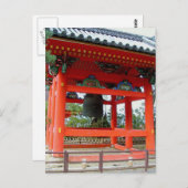 Kloktoren in Kiyomizudera Briefkaart (Voorkant / Achterkant)