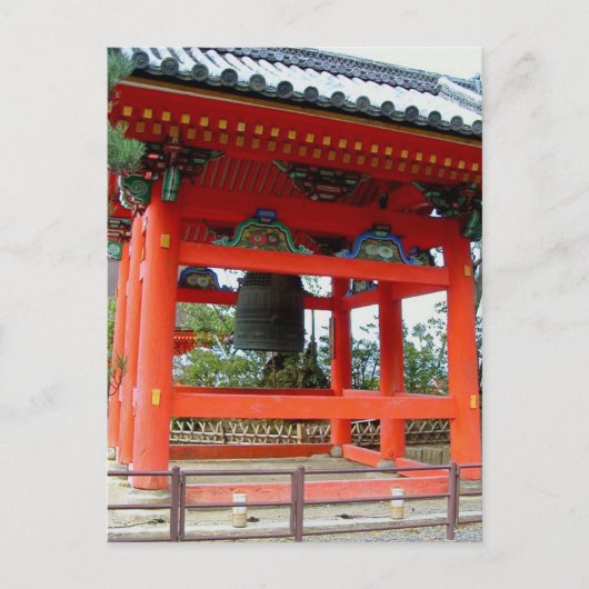 Kloktoren in Kiyomizudera Briefkaart (Voorkant)
