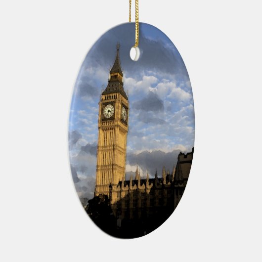 Kloktoren Keramisch Ornament (Rechts)