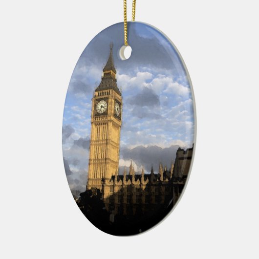 Kloktoren Keramisch Ornament (Links)