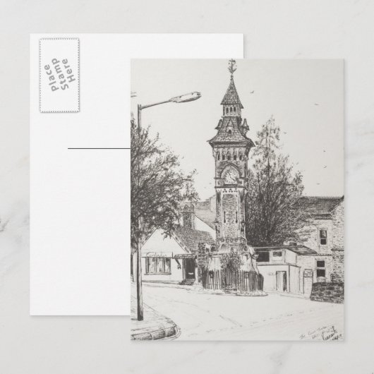 Kloktoren op Wye 2007 Briefkaart (Voorkant / Achterkant)