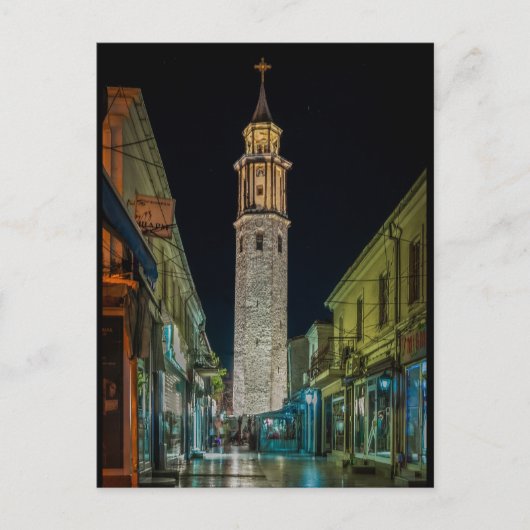 Kloktoren, Prilep - Briefkaart Macedonië (Voorkant)