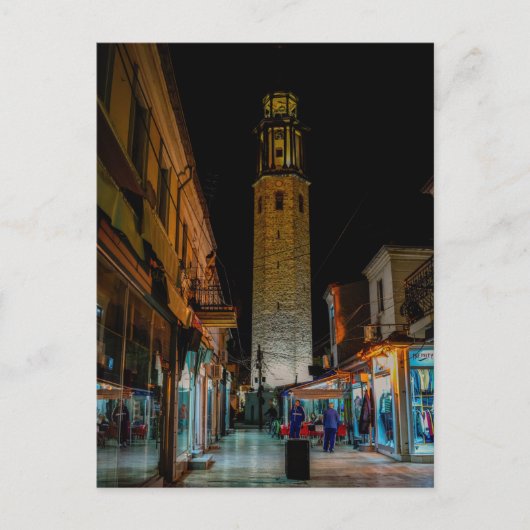 Kloktoren, Prilep, Macedonië Briefkaart (Voorkant)