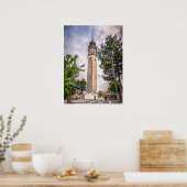 Kloktoren, Prilep - Macedonië Poster (Keuken)