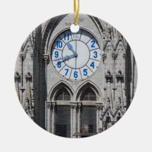 Kloktorens bij de Nationale Basiliek, Ecuador Keramisch Ornament