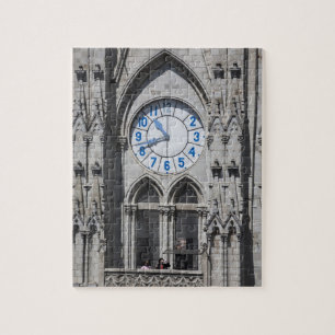 Kloktorens bij de Nationale Basiliek, Ecuador Legpuzzel