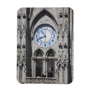 Kloktorens bij de Nationale Basiliek, Ecuador Magneet