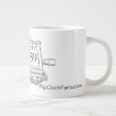 Klokventilatoren Mok Koffie omdraaien (Rechts)