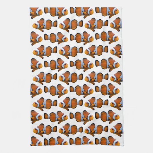 Klokvis Razernij Keukenhanddoek (Verticaal)