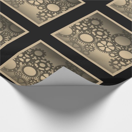  klokvloerbedekking of overlooppapier cadeaupapier (Hoek)