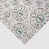 Klokweefsel Tissuepapier (Detail)