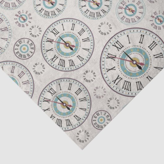 Klokweefsel Tissuepapier (Detail)