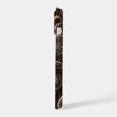 Klokwerk Bloemmotief iPhone 15 Case (Linkerkant)