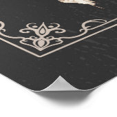 Klokwerk Couture Steampunk Digitale Kunst Poster (Hoek)