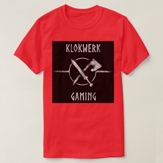 Klokwerk Gaming Classic TShirt (Design voorkant)