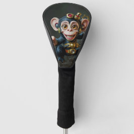 Klokwerk Grotbewaarder – De Fluisterende Aap Golfheadcover