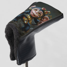 Klokwerk Grotbewaarder – De Fluisterende Aap Golfheadcover