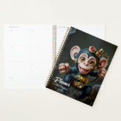 Klokwerk Grotbewaarder – De Fluisterende Aap Planner (Display)