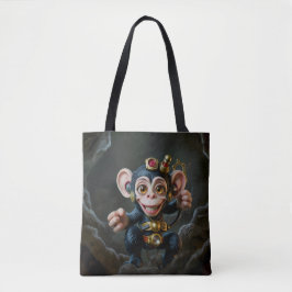 Klokwerk Grotbewaarder – De Fluisterende Aap Tote Bag