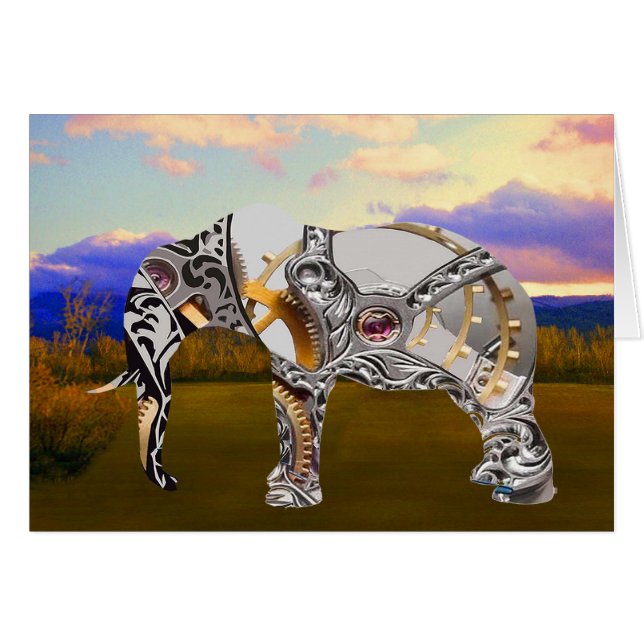 Klokwerk Olifant (Voorkant Horizontaal)