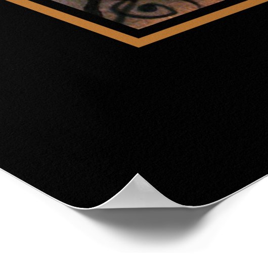 Klokwerk Raaf Poster (Hoek)