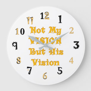 Klokwijzerplaat voor luldig zicht grote klok