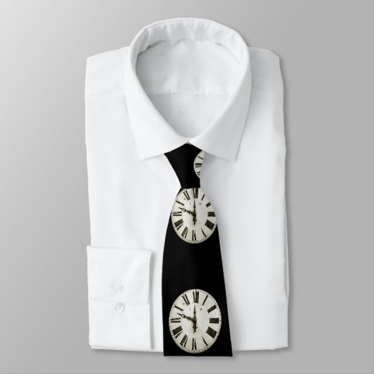 Klokzijde Stropdas (Gebonden)