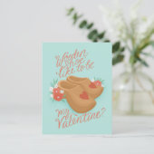 Klomp is mijn Valentijn Briefkaart (Staand voorkant)