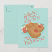 Klomp is mijn Valentijn Briefkaart (Voorkant / Achterkant)