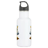 klomp meisje Water Fles (Achterkant)