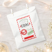 klomp steenkool Kerstmis partij grap cadeau Bedankzakje (Geknipt)