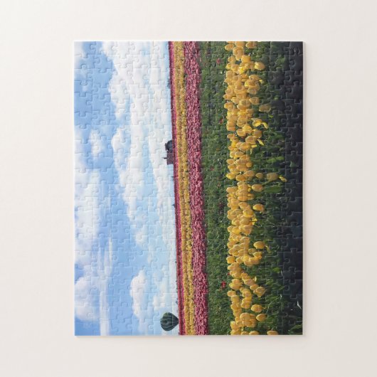 Klomp Tulip Boerderij, Woodburn, Oregon Legpuzzel (Verticaal)