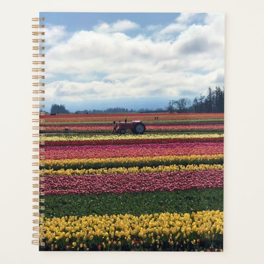 Klomp Tulip Boerderij, Woodburn, Oregon Planner (Voorkant)