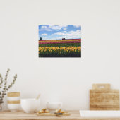 Klomp Tulip Boerderij, Woodburn, Oregon Poster (Keuken)