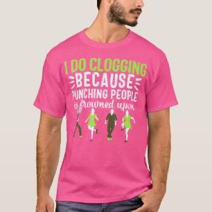 Klompend vrouwen volk dans klomp grappig t-shirt