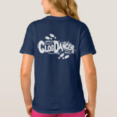 klompendanseres verstopping schoenen twee kanten t-shirt (Achterkant)