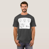 Klon Centaur Guitar Pedal T-shirt (Voorkant volledig)