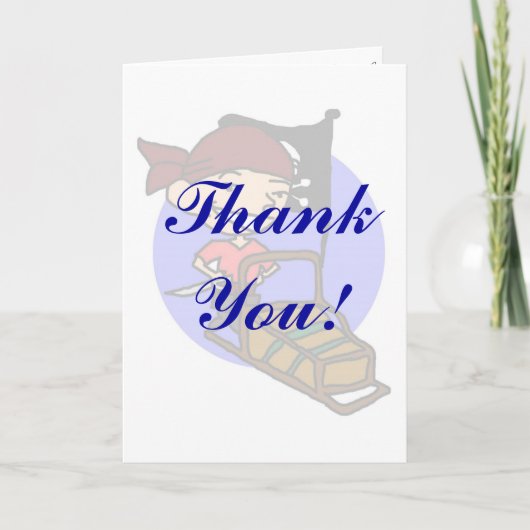 Klondike 2006 dankt u kaardt bedankkaart (Voorkant)