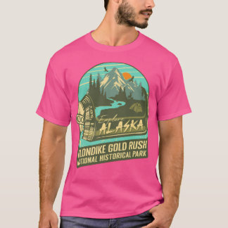 Klondike Gold Rush Nationaal Historisch Park Alask T-shirt