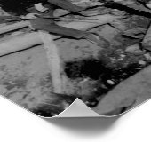 Klondike mannen na de jacht op ptarmigan in Nome Poster (Hoek)