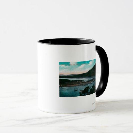 Klondyke River, Alaska Suspension Bridge Mok (Voorkant rechts)