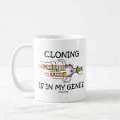 Klonen is in mijn genen koffiemok (Links)